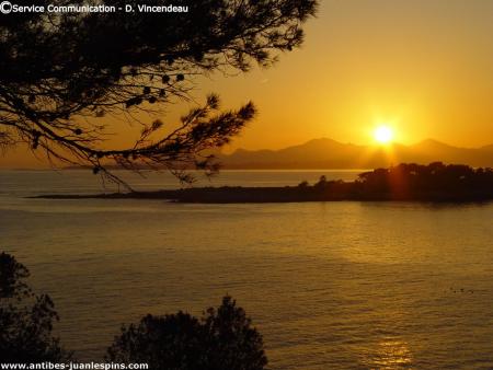 coucher du soleil